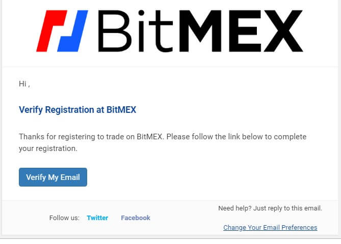 Bitmex Üyelik 2