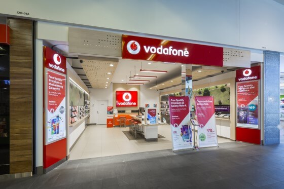 Vodafone Silver Bayi açmak